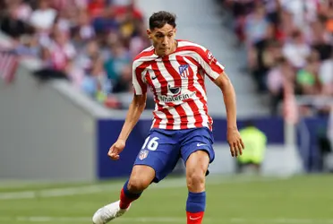 Nahuel Molina durante un partido en el Cívitas Metropolitano. Imagen: Marca