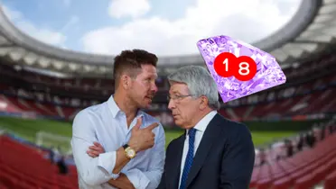 Agita el mercado, los planes de Atleti y Cerezo por una joya de 18 millones