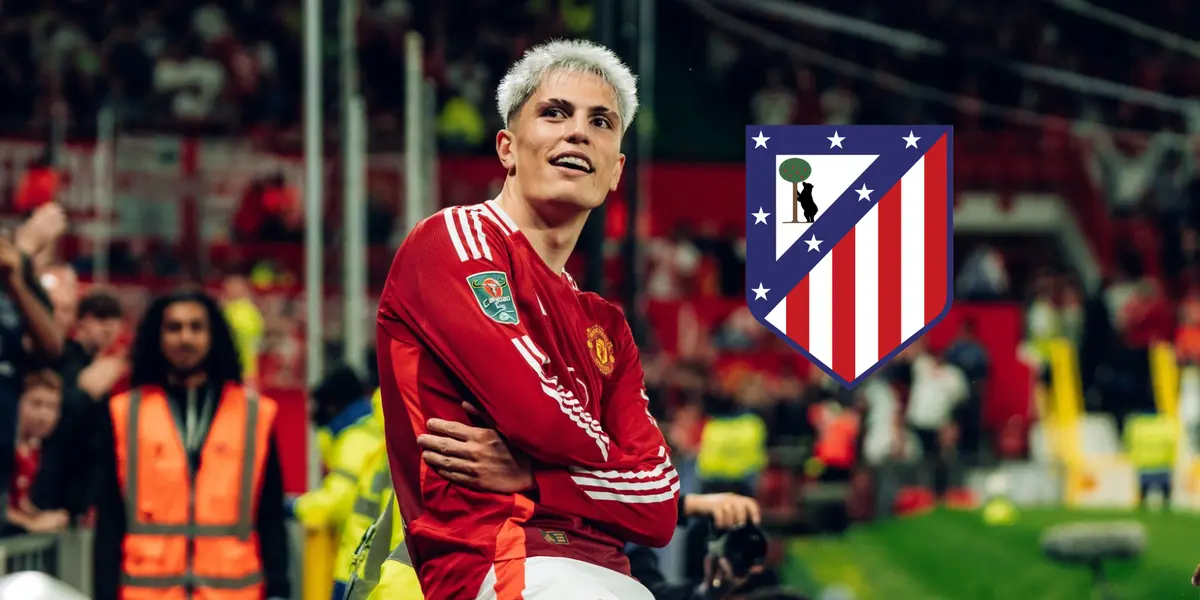 Alejandro Garnacho Foto: Manchester United y Escudoteca