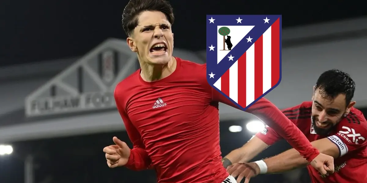 Alejandro Garnacho Foto: Manchester United y Escudoteca