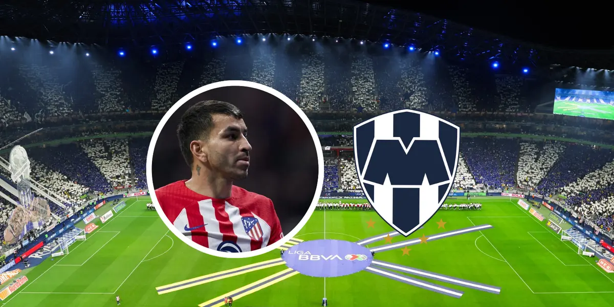 Ángel Correa Foto: Rayados, Marca y Escudoteca