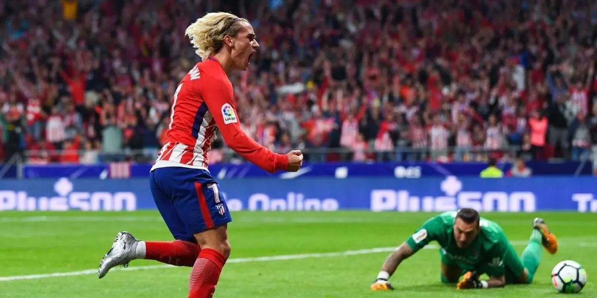 Antoine Griezmann fue el encargado de inaugurar las redes del estadio en 2017