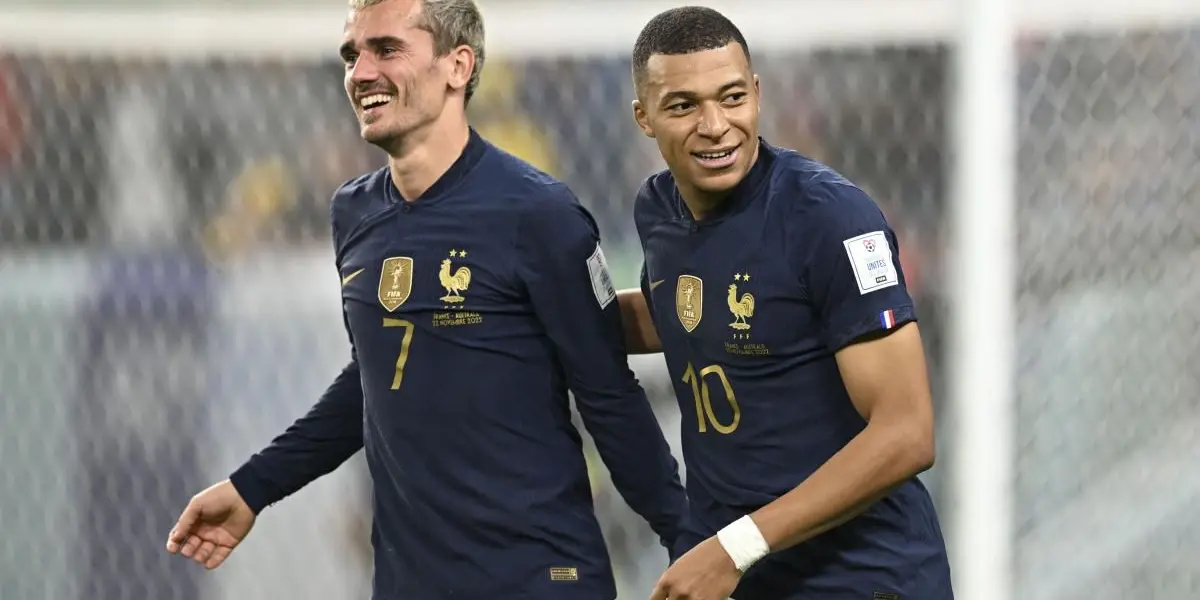 Antoine Griezmann sacó la mejor 'nota' para la página de estadísticas Sofascore y es considerado uno de los mejores jugadores del inicio de Qatar