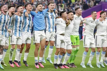 Argentina celebra la consecución de la Copa del Mundo en Qatar. Imagen: Diario Uno.