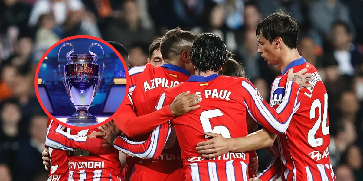 Atlético de Madrid Foto: Atleti y UEFA