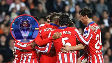 Atlético de Madrid Foto: Atleti y UEFA