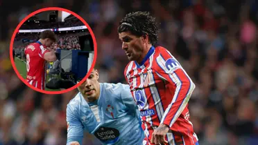 Atlético de Madrid vs Celta de Vigo Foto: Atleti y Captura de DAZN