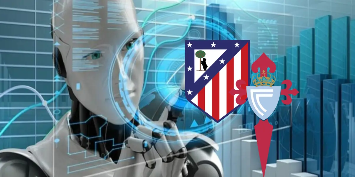 Atlético de Madrid vs Celta de Vigo Foto: Escudoteca y RCWeb