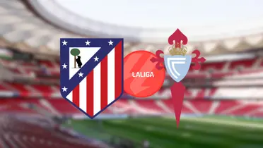 Atlético de Madrid vs Celta de Vigo Foto: LaLiga, Escudoteca y Atleti