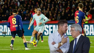 Atlético de Madrid vs FC Barcelona Foto: La Razón y Marca