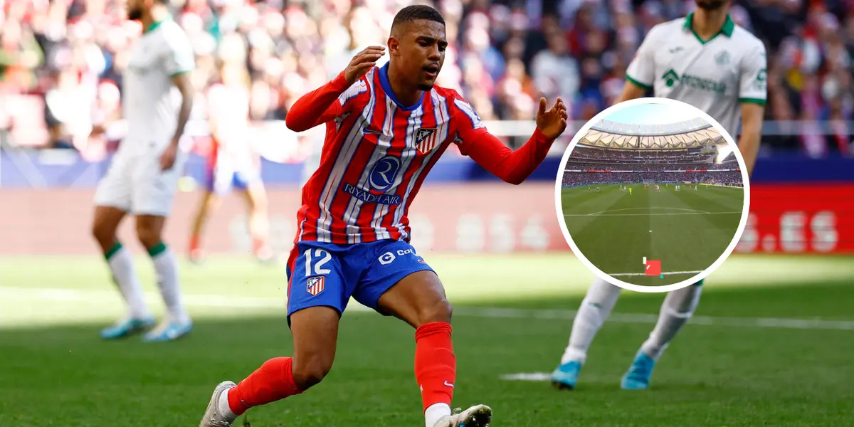 Atlético de Madrid vs Getafe Foto: El Chiringuito y Captura de ESPN