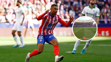 Atlético de Madrid vs Getafe Foto: El Chiringuito y Captura de ESPN