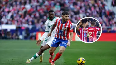 Atlético de Madrid vs Getafe Foto: La Razón y Captura de ESPN