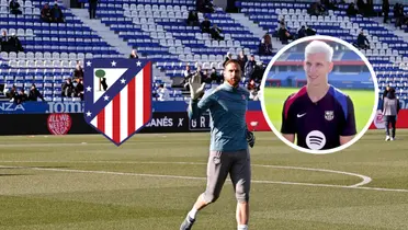 Atlético de Madrid vs Leganés Foto: Atleti y X