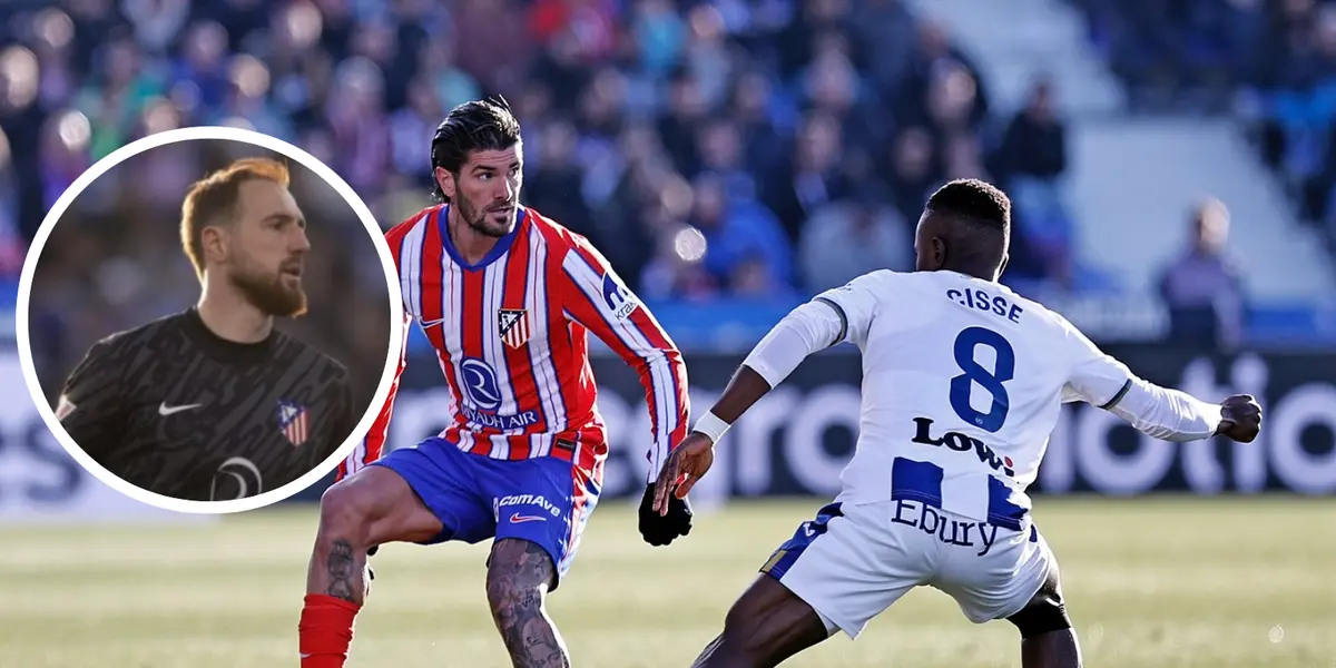 Atlético de Madrid vs Leganés Foto: CD Leganés y Captura de X