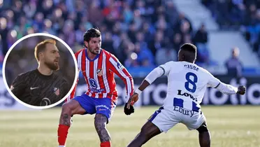 Atlético de Madrid vs Leganés Foto: CD Leganés y Captura de X