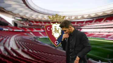 Atlético de Madrid vs Osasuna Foto: Marca y Escudoteca