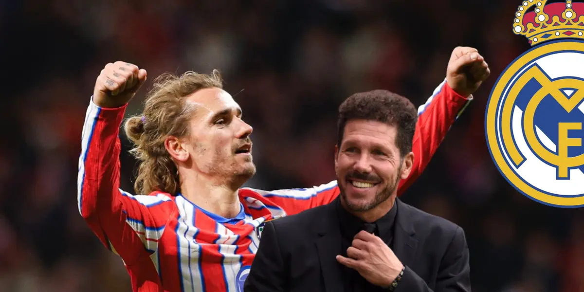 Atlético de Madrid vs Real Madrid Foto: Atleti y Escudoteca