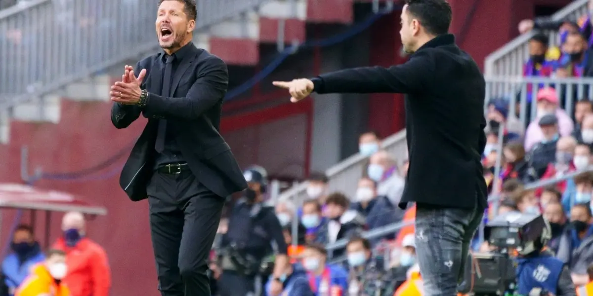 Barça y Atlético en pleito, Simeone quiere pieza importante de Xavi Hernández