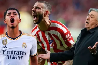 Cabezazo y al fondo, Mario Hermoso se eleva y marca el primer gol de la noche