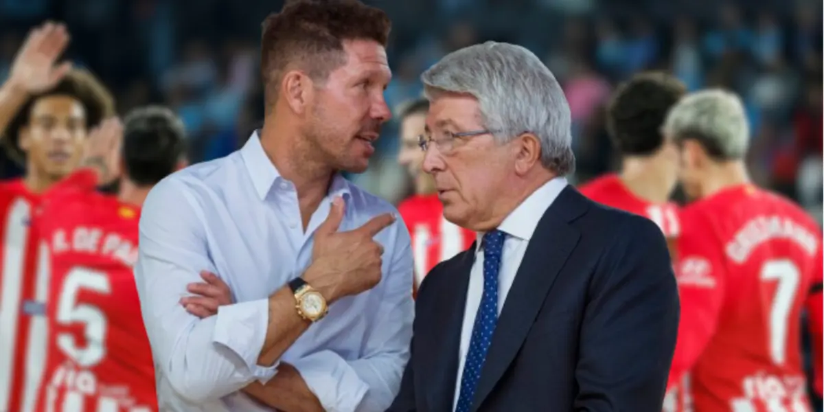 Claro y directo, el pedido del Cholo Simeone a la dirigencia de Atlético de Madrid