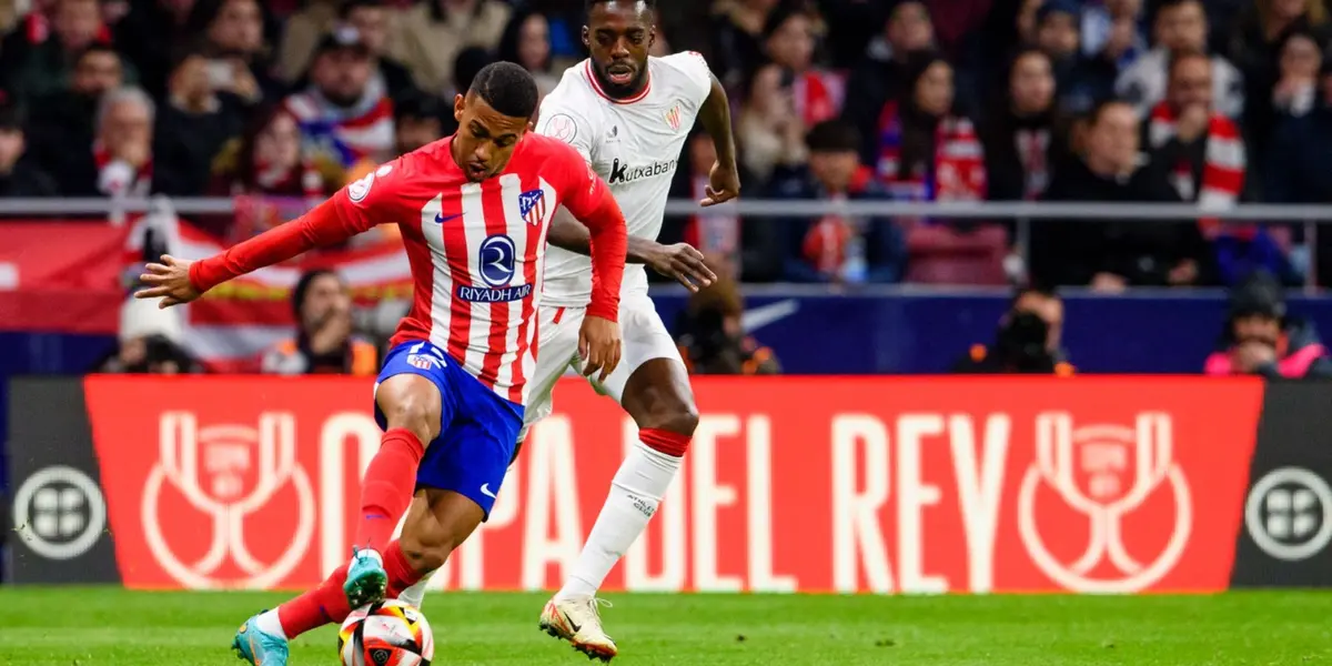 Con gol desde el penal, el Athletic Club está venciendo al Atlético de Madrid