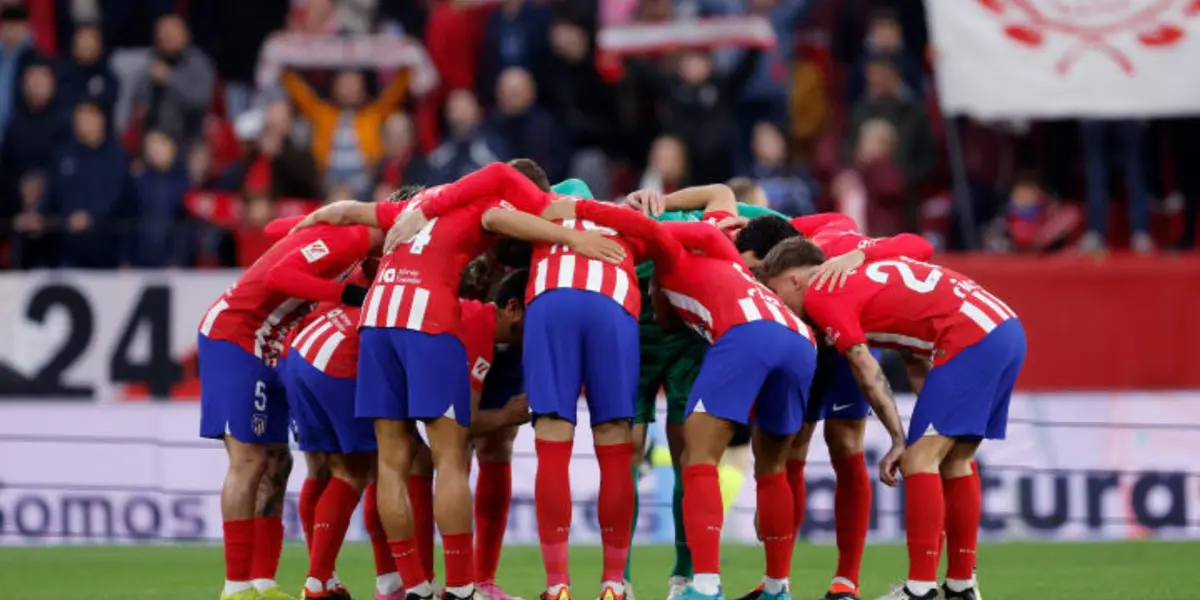 Con la pesada, así forma el Atlético de Madrid para enfrentarse ante el Almería