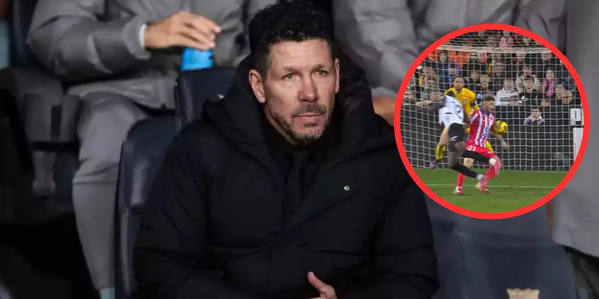 Diego Simeone Foto: Atleti y Captura de ESPN