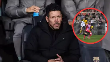 Diego Simeone Foto: Atleti y Captura de ESPN