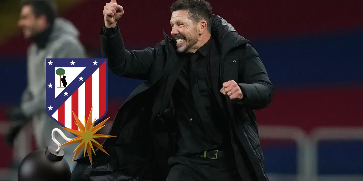 Diego Simeone Foto: Atleti y Escudoteca