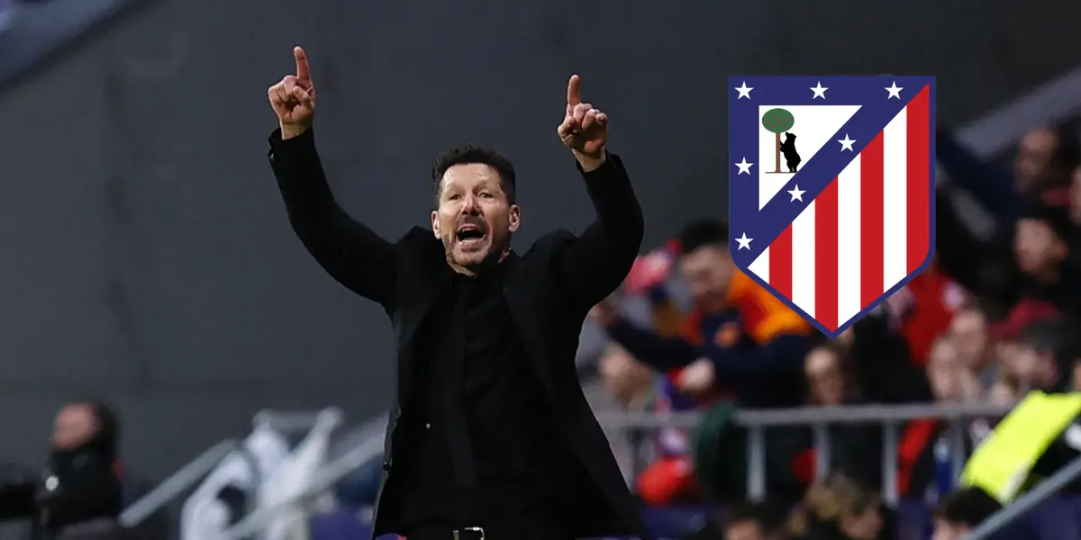 Diego Simeone Foto: Atleti y Escudoteca