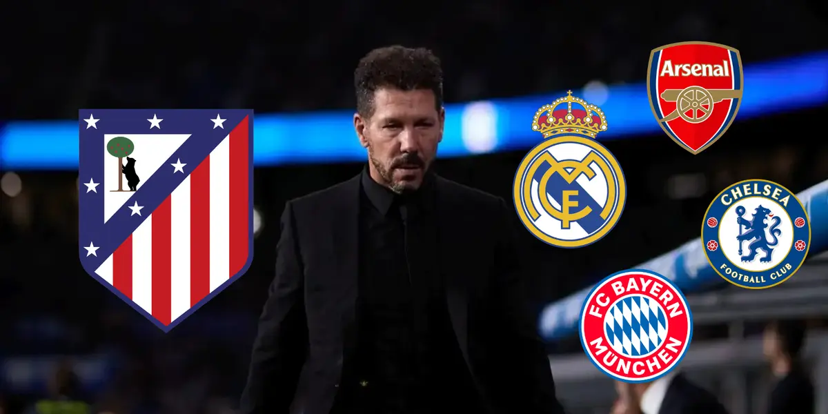 Diego Simeone Foto: Atleti y Escudoteca