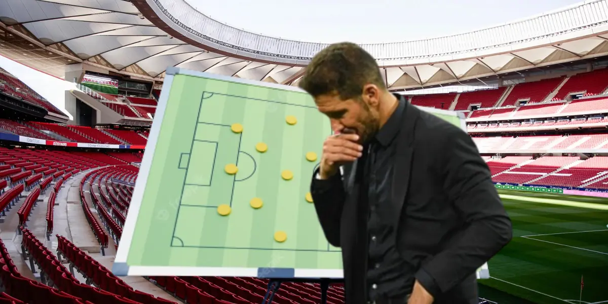 Diego Simeone Foto: Atleti y Marca