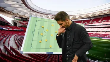 Diego Simeone Foto: Atleti y Marca