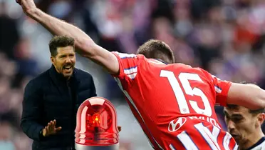 Diego Simeone Foto: Atleti y Marca