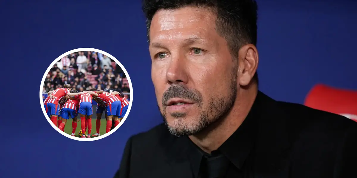 Diego Simeone Foto: Atleti y Marca
