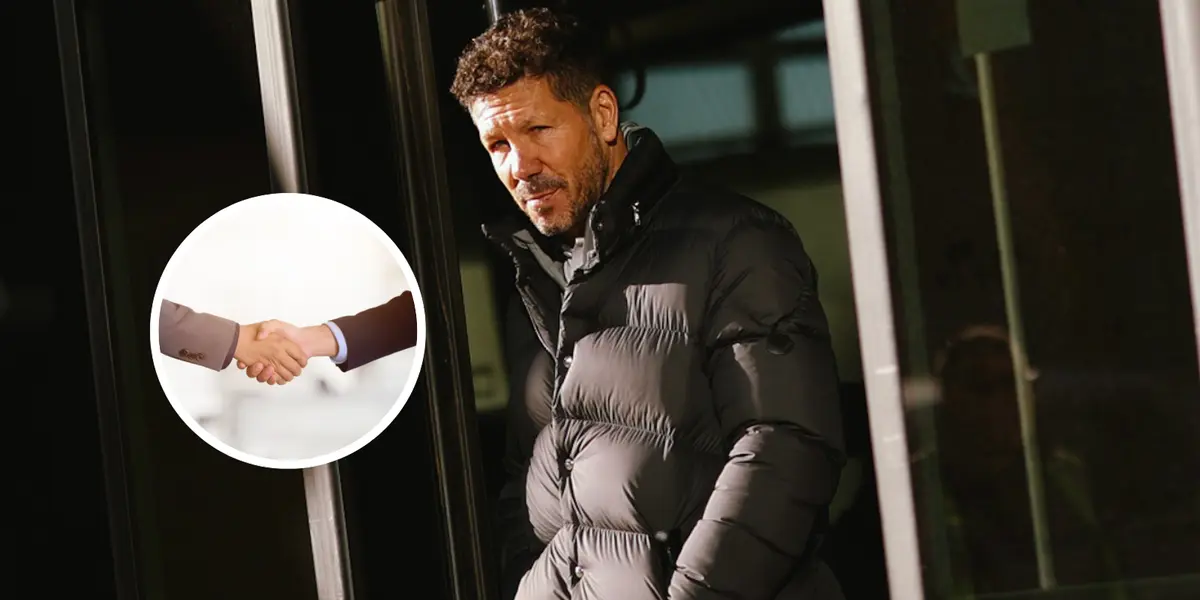 Diego Simeone Foto: Atleti y Pexels