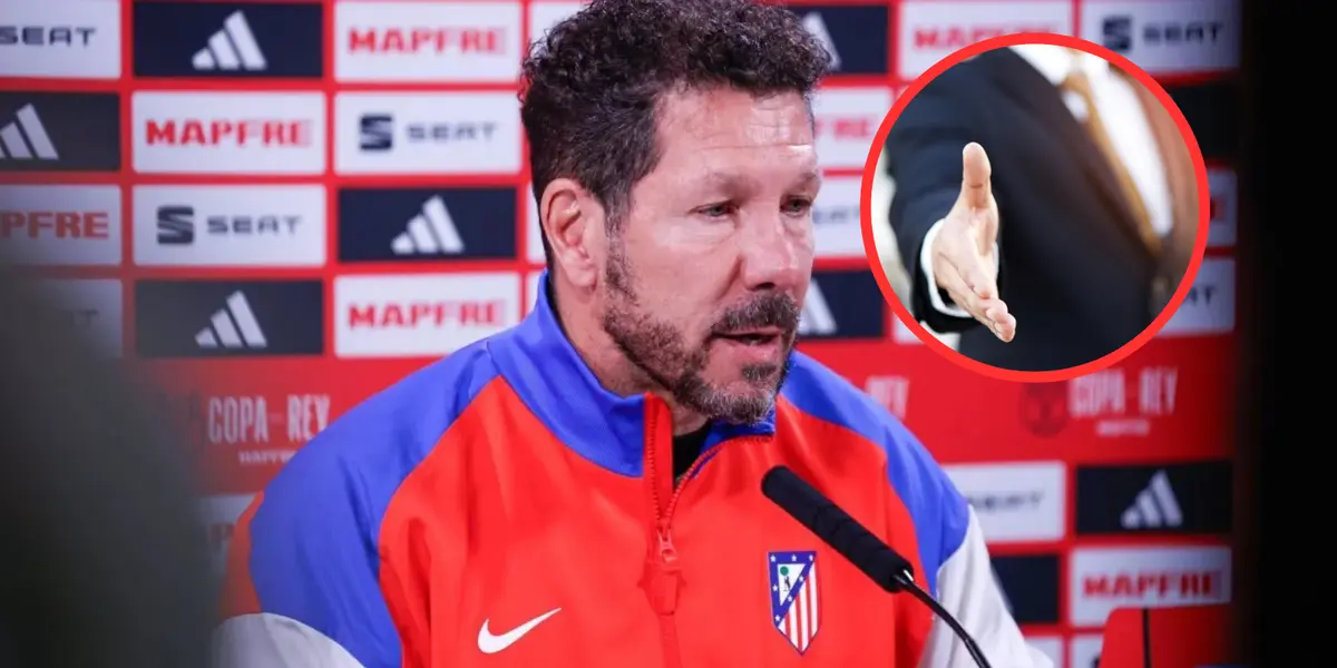 Diego Simeone Foto: Atleti y Pexels
