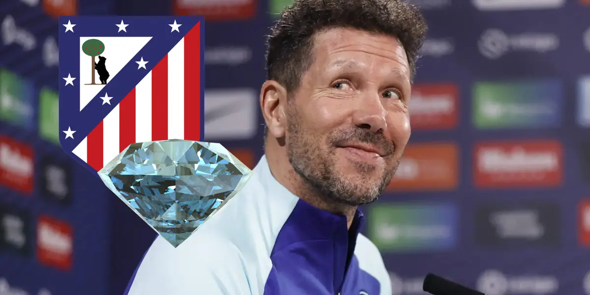 Diego Simeone Foto: Atlético de Madrid y Pexels