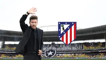 Diego Simeone Foto: Clube de Regatas Botafogo, Marca y Escudoteca