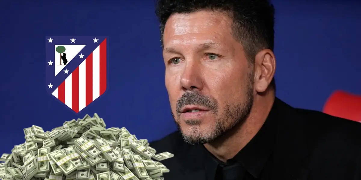 Diego Simeone Foto: La Razón y Atleti