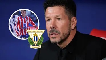 Diego Simeone Foto: Marca y Atleti
