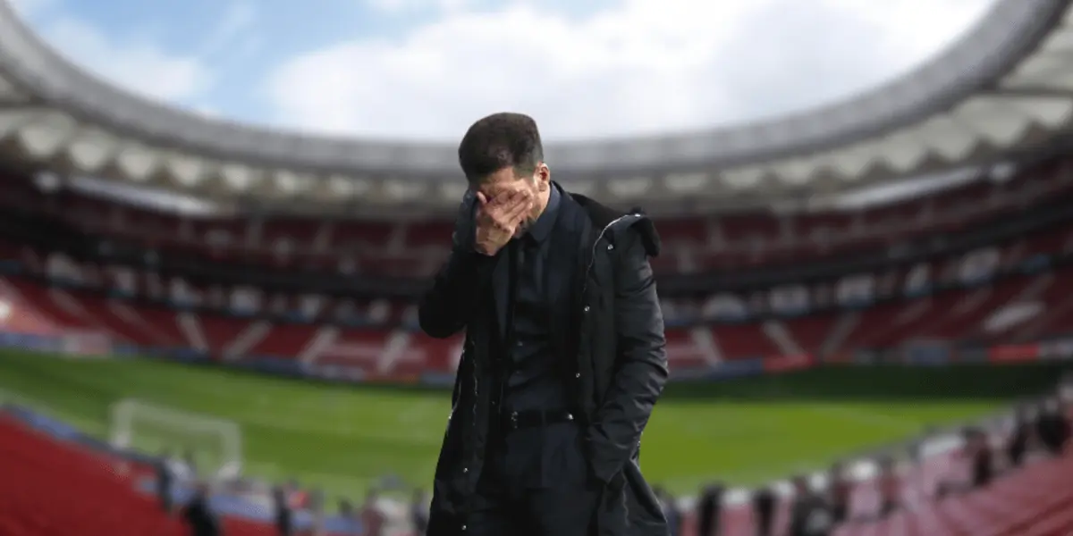 Diego Simeone le habia pedido de manera expresa pero a último momento su fichaje se anuló