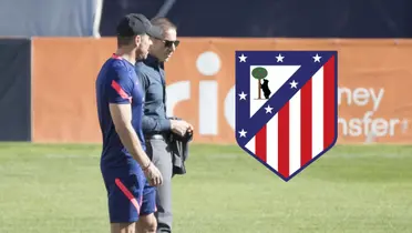Diego Simeone y Andrea Berta Foto: Mundo Deportivo y Atleti