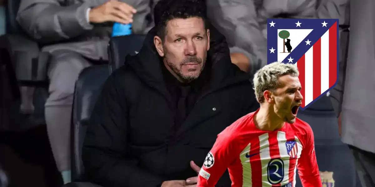 Diego Simeone y Antoine Griezmann Foto: Marca y Atleti