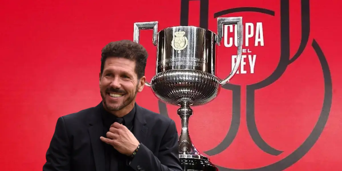 Diego Simeone y Copa del Rey Foto: Atleti y Copa del Rey