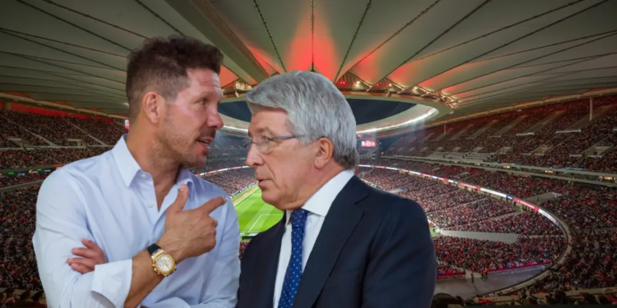 Diego Simeone y Enrique Cerezo Foto: Marca y MD