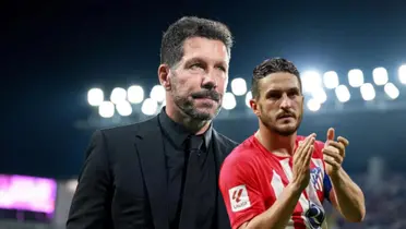 Diego Simeone y Koke Resurrección Foto: Relevo y Marca