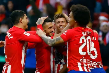(VÍDEO) Marcos Llorente y a festejar, golazo de Atlético de Madrid frente a Sevilla