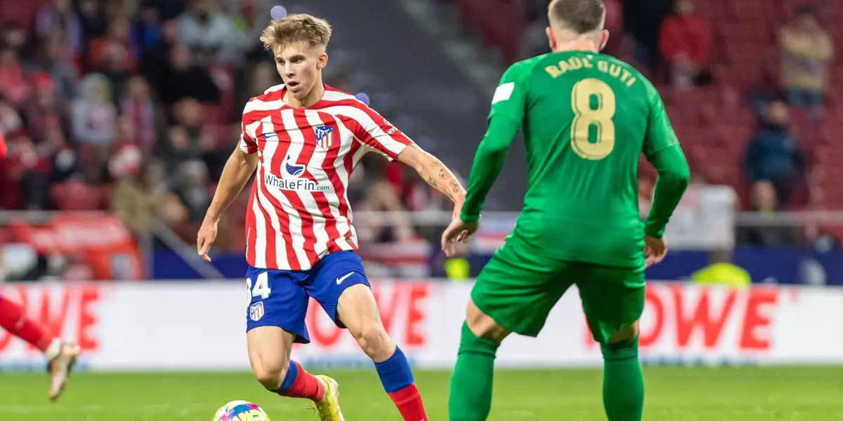 El canterano viene siendo la salvación del Cholo. El entrenador argentino acertó con la apuesta del joven mediocampista